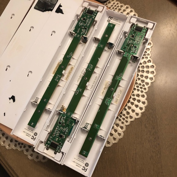 Set of 3 Under Cabinet Kitchen Closet Art Decor Lighting Lights With Remote - Picture 9 of 9